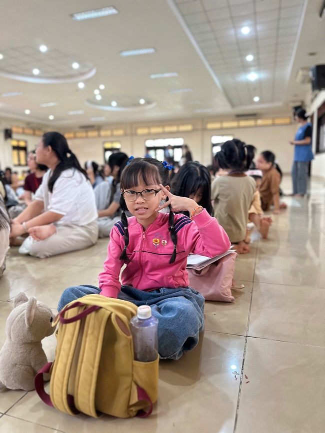 KHÓA TU THIẾU NHI EM VỀ BÊN PHẬT LẦN THỨ 79.