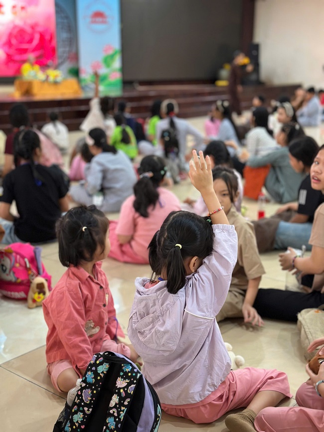 KHÓA TU THIẾU NHI EM VỀ BÊN PHẬT LẦN THỨ 79.