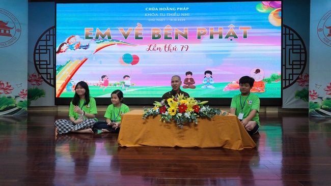 KHÓA TU THIẾU NHI EM VỀ BÊN PHẬT LẦN THỨ 79.