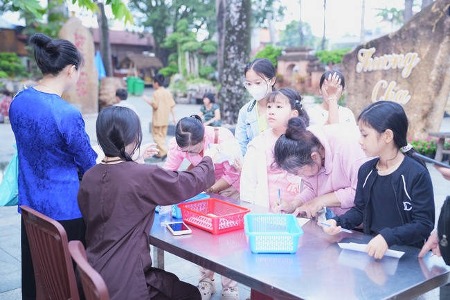 KHÓA TU THIẾU NHI EM VỀ BÊN PHẬT LẦN THỨ 79.