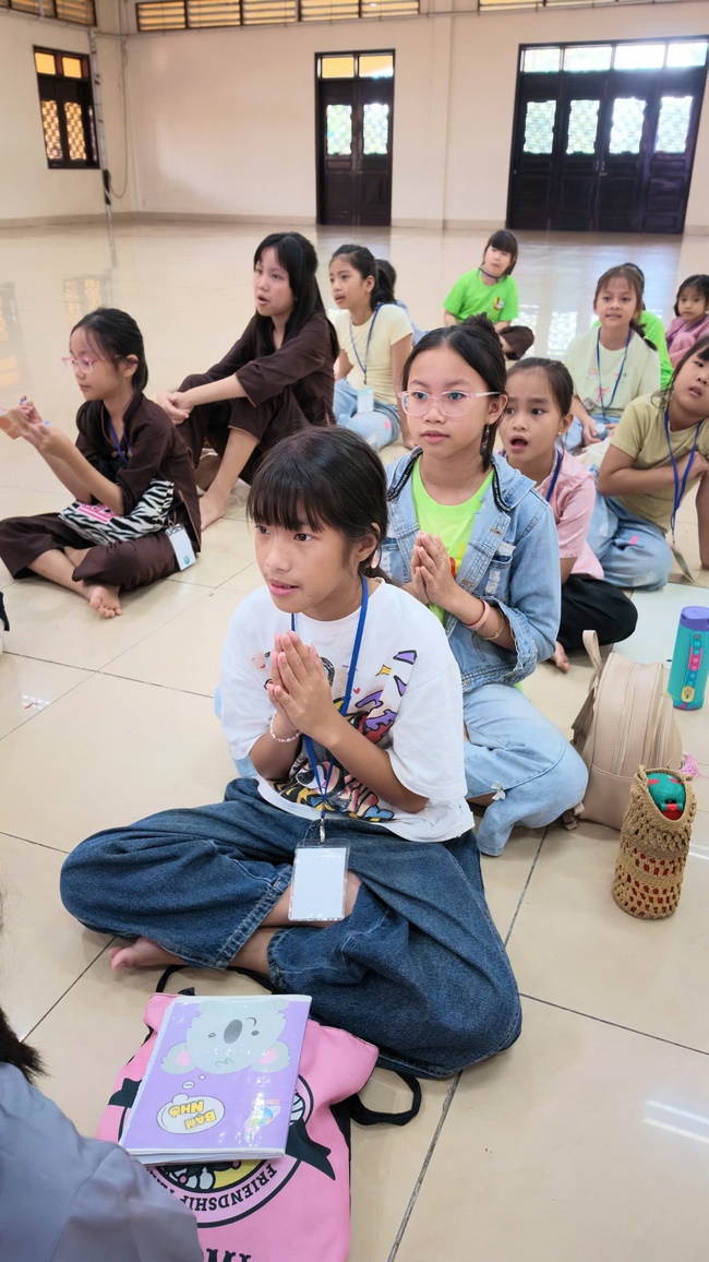 KHÓA TU THIẾU NHI EM VỀ BÊN PHẬT LẦN THỨ 79.