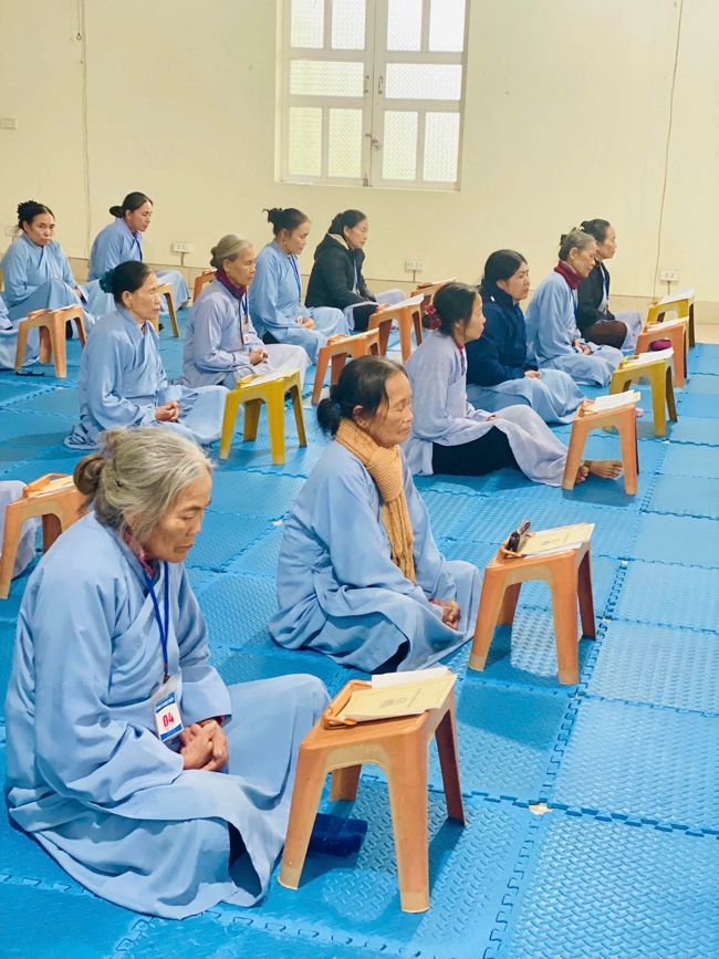 Chùa Đống Cao (Thanh Hóa) - Khoá tu cuối năm: Lễ tất niên và phát quà tết Bính Ngọ.