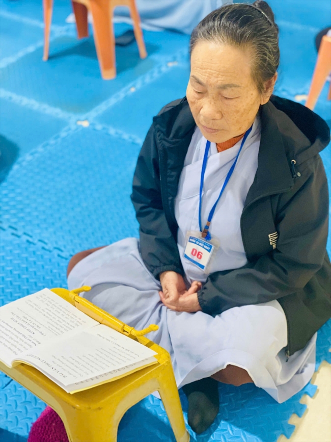 Chùa Đống Cao (Thanh Hóa) - Khoá tu cuối năm: Lễ tất niên và phát quà tết Bính Ngọ.