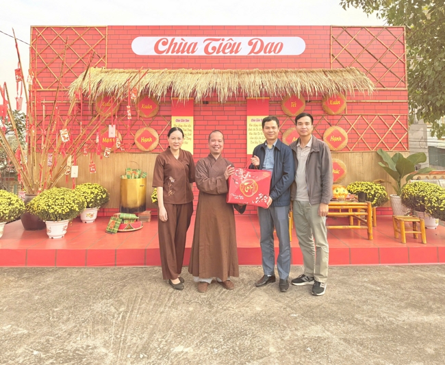 Chùa Tiêu Dao - Quảng Ninh trang trọng đón tiếp các đoàn lãnh đạo Sở và các ban, ngành đến thăm, chúc Tết Bính Ngọ 2026.