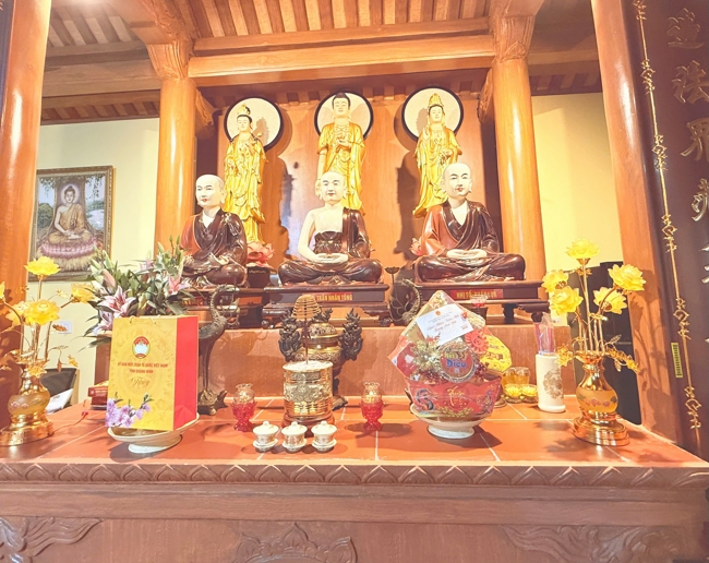 Chùa Tiêu Dao - Quảng Ninh trang trọng đón tiếp các đoàn lãnh đạo Sở và các ban, ngành đến thăm, chúc Tết Bính Ngọ 2026.