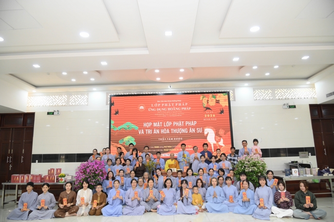 Lớp Phật Pháp Ứng Dụng Hoằng Pháp: Học tu 3 ngày Tết Bính Ngọ 2026