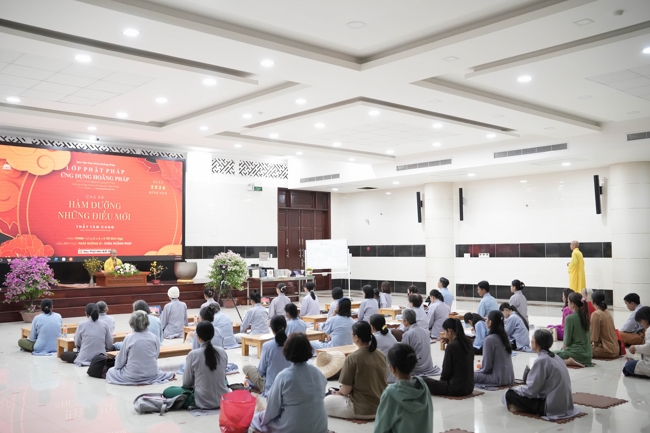 Lớp Phật Pháp Ứng Dụng Hoằng Pháp: Học tu 3 ngày Tết Bính Ngọ 2026