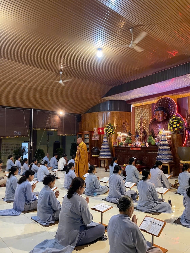 Chùa Suối Pháp – Tây Ninh: Khóa lễ sám hối