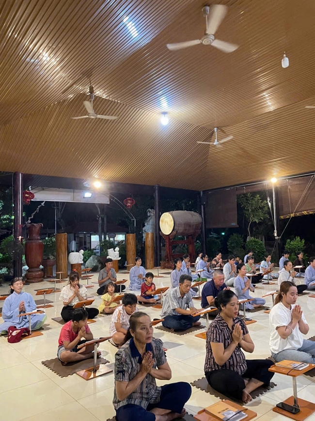 Chùa Suối Pháp – Tây Ninh: Khóa lễ sám hối