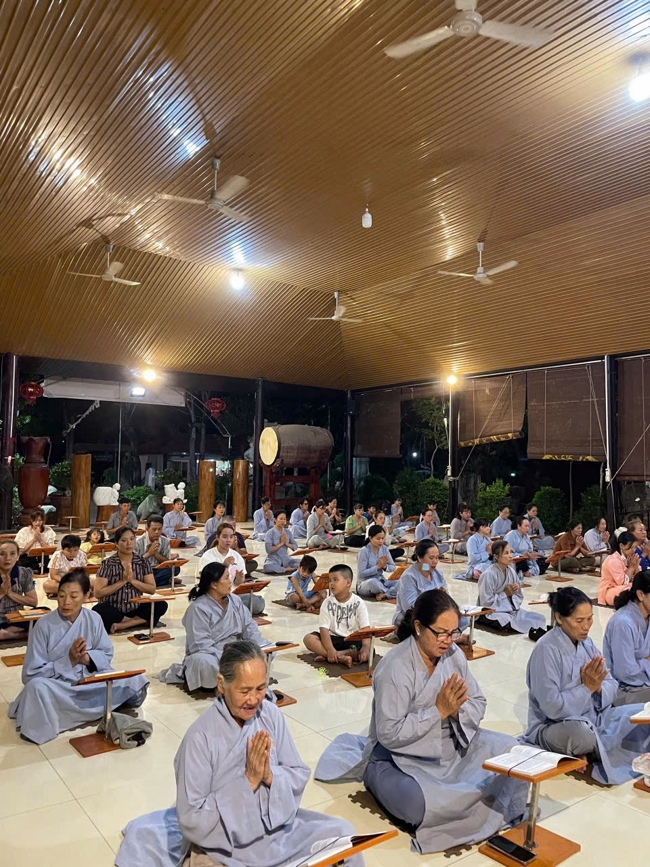 Chùa Suối Pháp – Tây Ninh: Khóa lễ sám hối