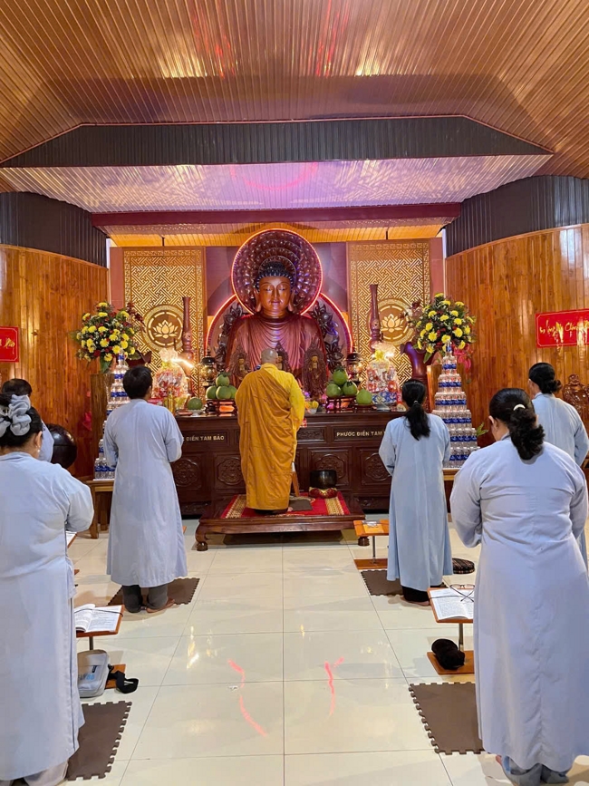 Chùa Suối Pháp – Tây Ninh: Khóa lễ sám hối