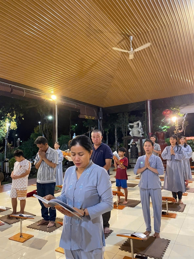 Chùa Suối Pháp – Tây Ninh: Khóa lễ sám hối