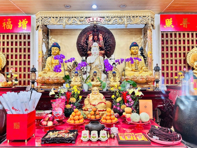 Medicine Buddha Dharma Assembly of Praying-for-Peace in the early spring of the Horse Year in Taiwan