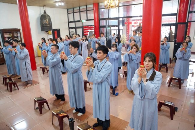 Medicine Buddha Dharma Assembly of Praying-for-Peace in the early spring of the Horse Year in Taiwan