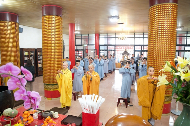 Medicine Buddha Dharma Assembly of Praying-for-Peace in the early spring of the Horse Year in Taiwan