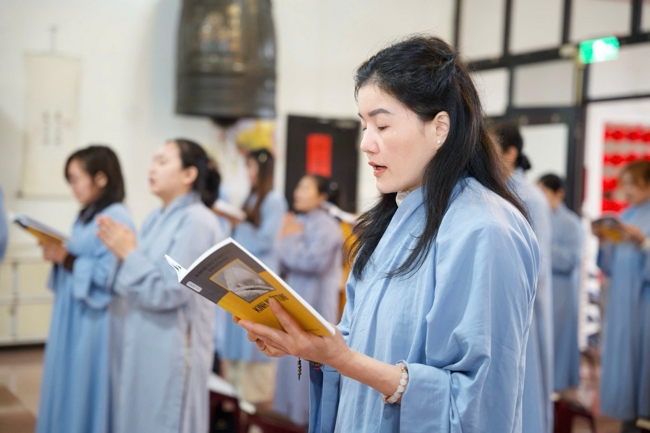 Medicine Buddha Dharma Assembly of Praying-for-Peace in the early spring of the Horse Year in Taiwan