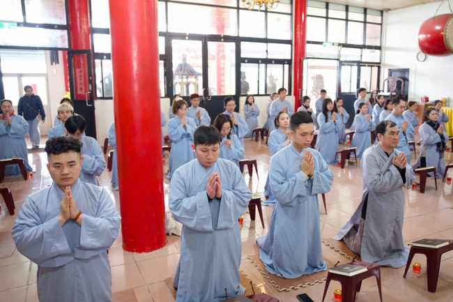 Medicine Buddha Dharma Assembly of Praying-for-Peace in the early spring of the Horse Year in Taiwan