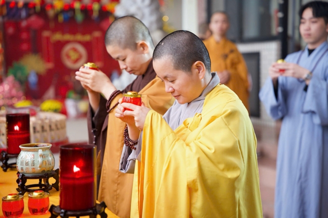 Medicine Buddha Dharma Assembly of Praying-for-Peace in the early spring of the Horse Year in Taiwan