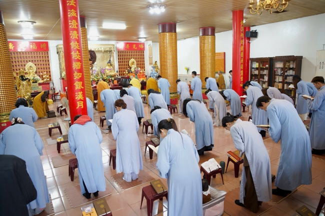 Medicine Buddha Dharma Assembly of Praying-for-Peace in the early spring of the Horse Year in Taiwan