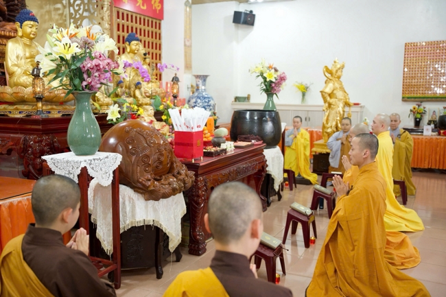 Medicine Buddha Dharma Assembly of Praying-for-Peace in the early spring of the Horse Year in Taiwan
