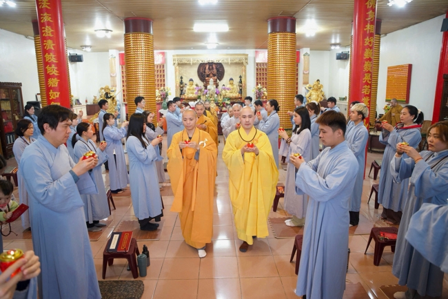 Medicine Buddha Dharma Assembly of Praying-for-Peace in the early spring of the Horse Year in Taiwan