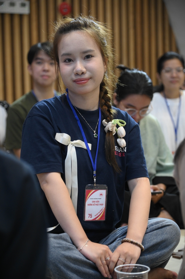 Đêm thiền trà - Khóa tu sinh viên “Hướng về Phật pháp.