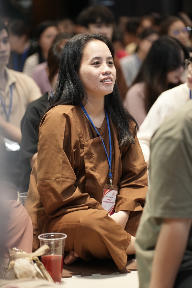 Đêm thiền trà - Khóa tu sinh viên “Hướng về Phật pháp.