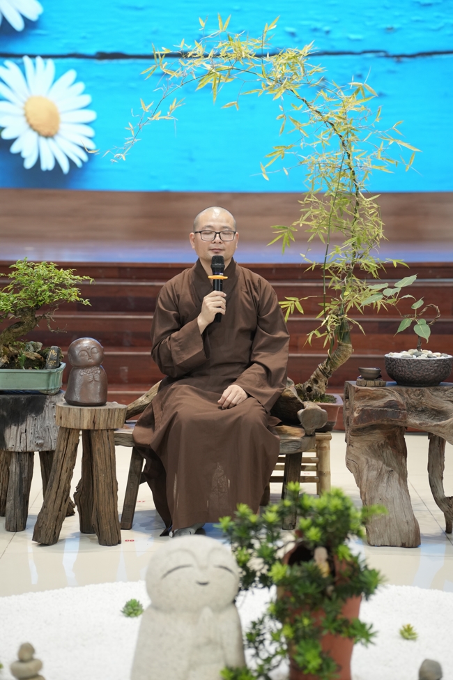 Đêm thiền trà - Khóa tu sinh viên “Hướng về Phật pháp.