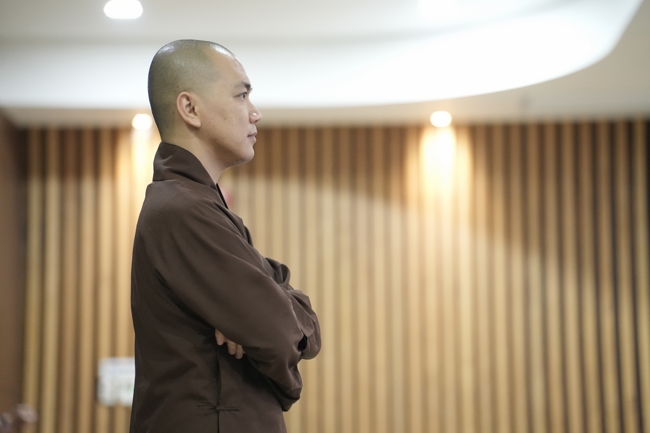 Đêm thiền trà - Khóa tu sinh viên “Hướng về Phật pháp.