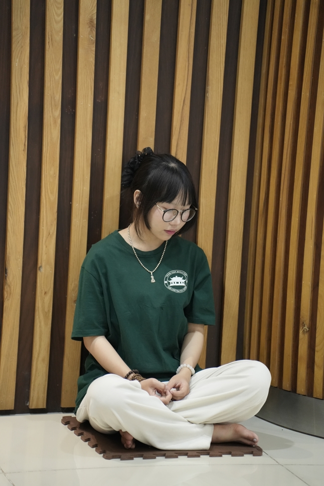 Đêm thiền trà - Khóa tu sinh viên “Hướng về Phật pháp.