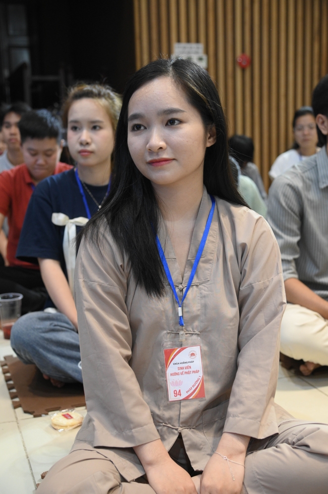 Đêm thiền trà - Khóa tu sinh viên “Hướng về Phật pháp.