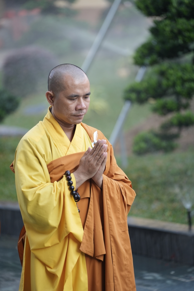 Khoá tu sinh viên Hướng về Phật pháp.