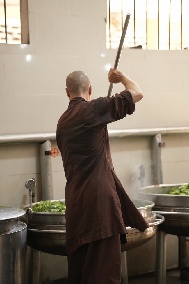 Khoá tu sinh viên Hướng về Phật pháp.