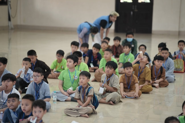 Khoá tu thiếu nhi “Em về bên Phật” Lần thứ 72.