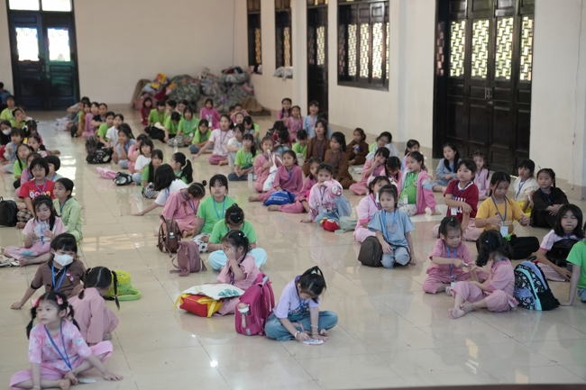 Khoá tu thiếu nhi “Em về bên Phật” Lần thứ 72.