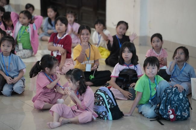 Khoá tu thiếu nhi “Em về bên Phật” Lần thứ 72.