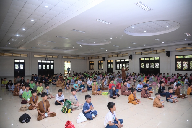 Khoá tu thiếu nhi “Em về bên Phật” Lần thứ 72.