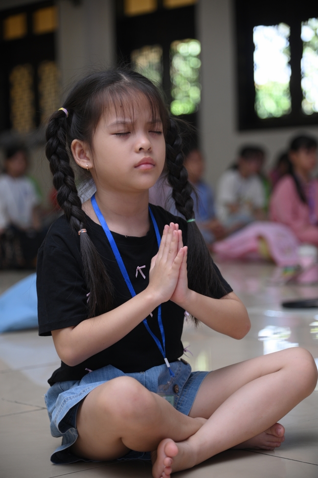 Khoá tu thiếu nhi “Em về bên Phật” Lần thứ 72.