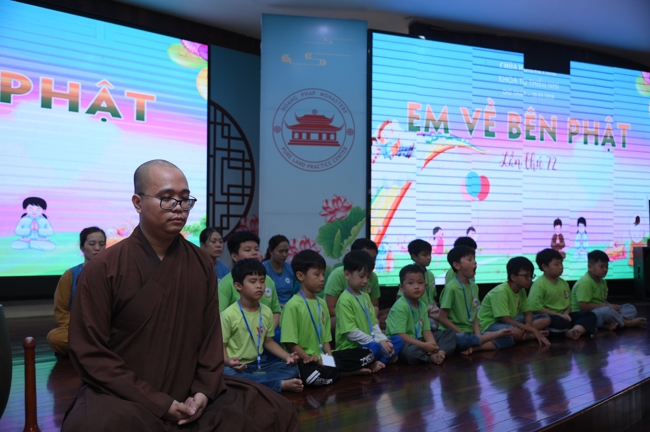 Khoá tu thiếu nhi “Em về bên Phật” Lần thứ 72.