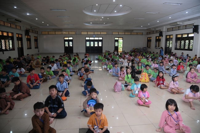 Khoá tu thiếu nhi “Em về bên Phật” Lần thứ 72.