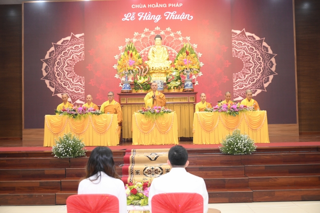 Wedding Ceremony at the pagoda