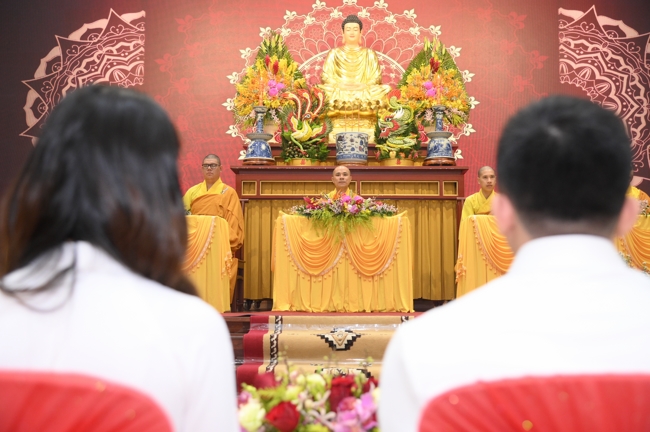 Wedding Ceremony at the pagoda