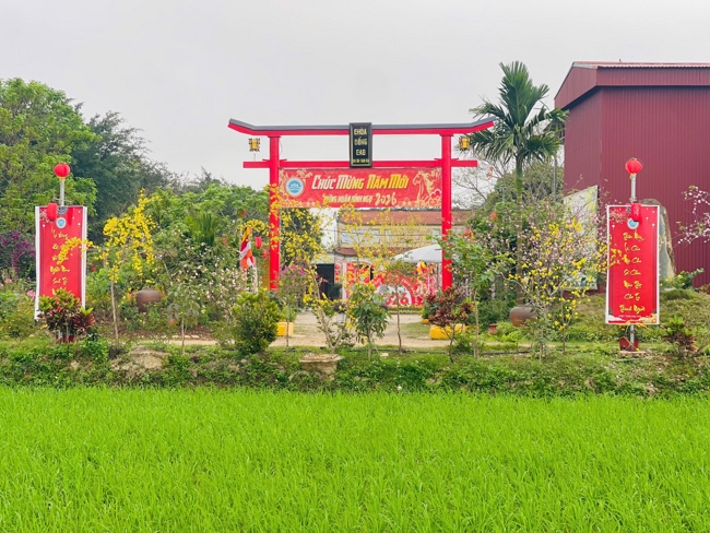 CHÙA ĐỐNG CAO - THANH HOÁ: KHAI KHOÁ TU NIỆM PHẬT MỘT NGÀY ĐẦU NĂM BÍNH NGỌ.