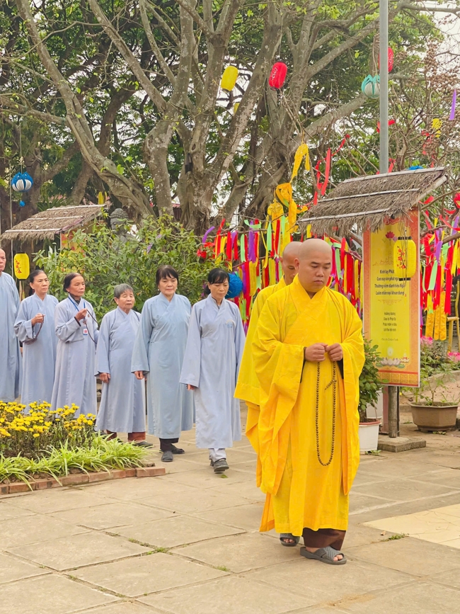 CHÙA ĐỐNG CAO - THANH HOÁ: KHAI KHOÁ TU NIỆM PHẬT MỘT NGÀY ĐẦU NĂM BÍNH NGỌ.