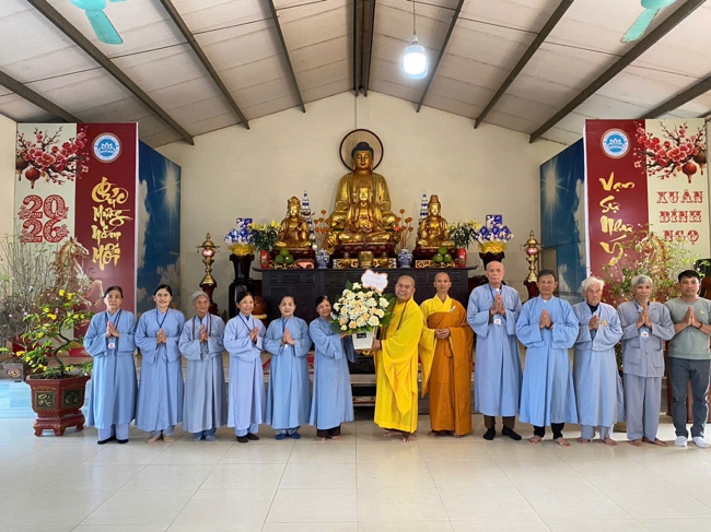 CHÙA ĐỐNG CAO - THANH HOÁ: KHAI KHOÁ TU NIỆM PHẬT MỘT NGÀY ĐẦU NĂM BÍNH NGỌ.