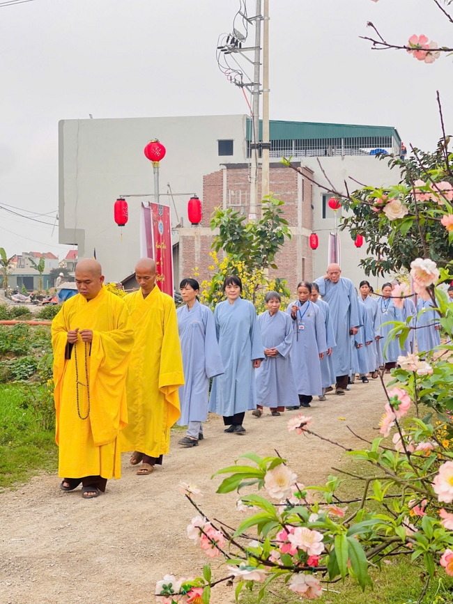 CHÙA ĐỐNG CAO - THANH HOÁ: KHAI KHOÁ TU NIỆM PHẬT MỘT NGÀY ĐẦU NĂM BÍNH NGỌ.