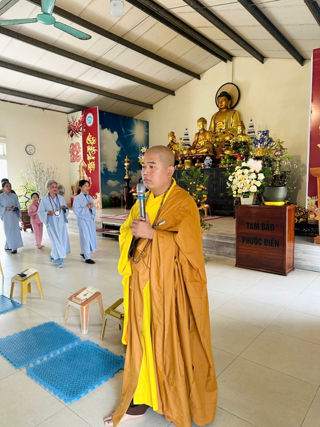 CHÙA ĐỐNG CAO - THANH HOÁ: KHAI KHOÁ TU NIỆM PHẬT MỘT NGÀY ĐẦU NĂM BÍNH NGỌ.