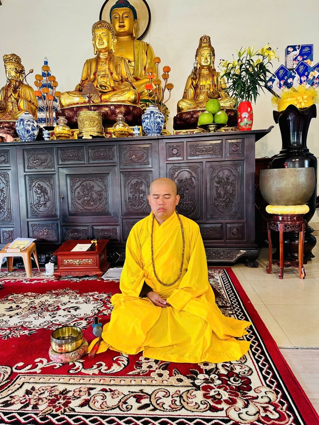 CHÙA ĐỐNG CAO - THANH HOÁ: KHAI KHOÁ TU NIỆM PHẬT MỘT NGÀY ĐẦU NĂM BÍNH NGỌ.