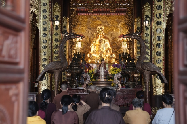 Chuyến hành hương đầu năm Bính Ngọ của Phật tử công quả nội tự chùa Hoằng Pháp