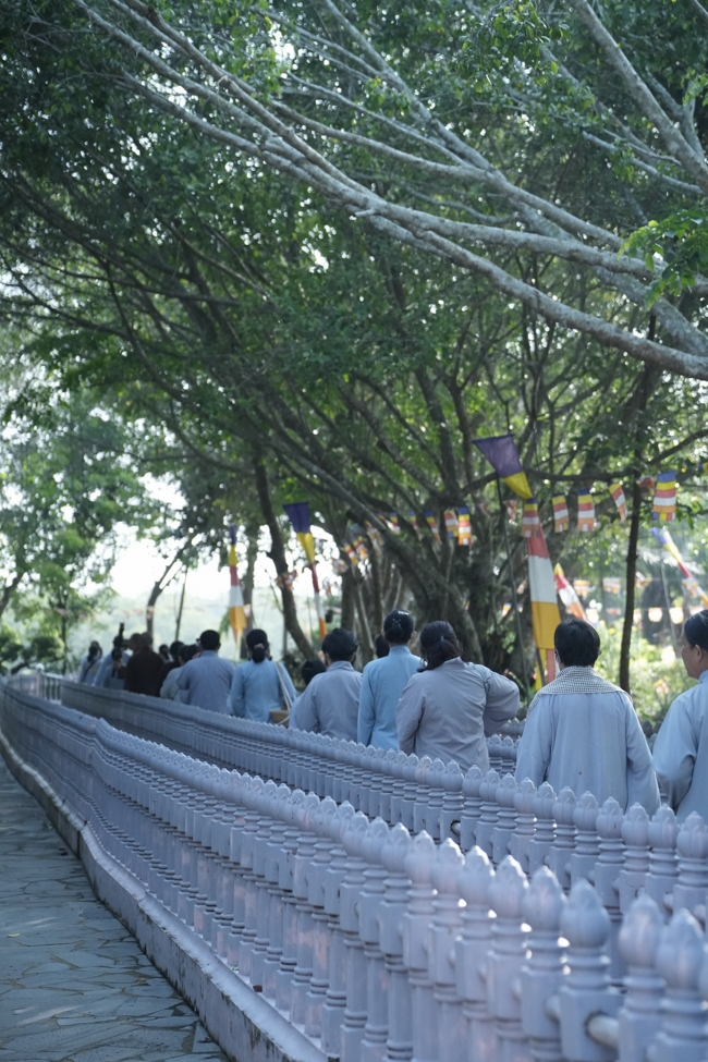 Chuyến hành hương đầu năm Bính Ngọ của Phật tử công quả nội tự chùa Hoằng Pháp